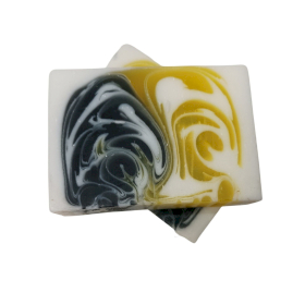 Hand-crafted Soap - Day and Night - Slice 115g approx