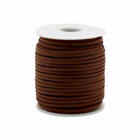 Bulk Roll Pendant Cord -  2.5mm x 45m - Dark Brown A010