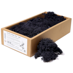 Quality Decoration Reindeer Moss - Black -  635g Box