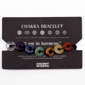 Chakra String Bracelets - Mini Donuts