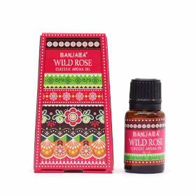 Banjara Indian Fragrance Oil 10ml - Wild Rose