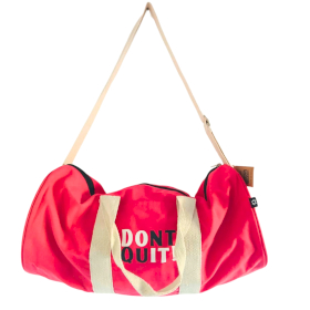 Don\'t Quit Gym Bag - Cherry Pink (219C)