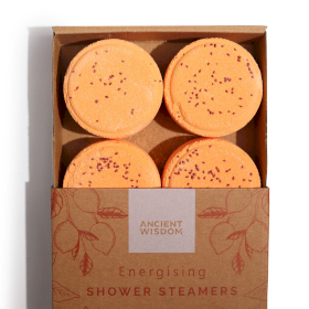 Zen Shower Steamers - Therapy Wellness Quartet - Energising (Orange)