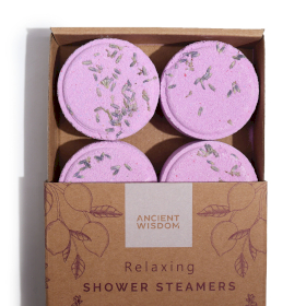 Zen Shower Steamers - Therapy Wellness Quartet - Relaxing (Purple)