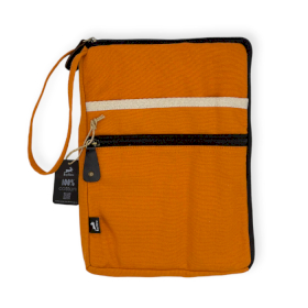 Canvas Tablet Pouch - Orange - 21x29cm