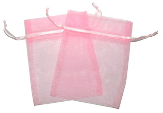 Med Organza Bag - Pink