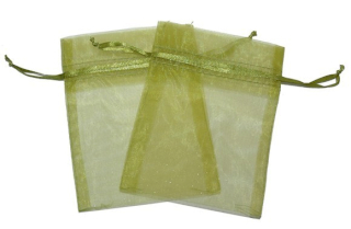 Med Organza Bag - Green