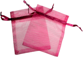 Med Organza Bag - Wine