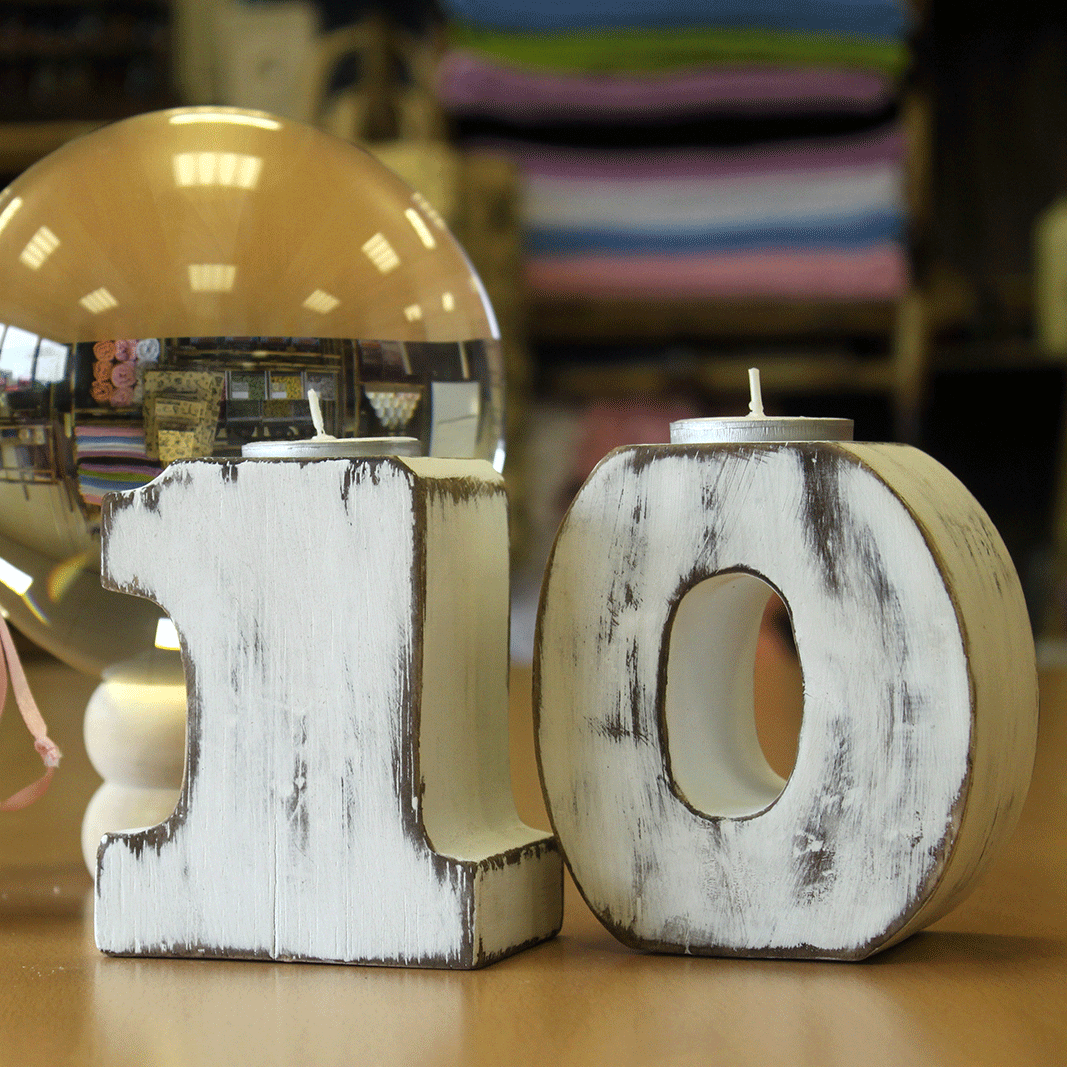 Wooden Birthday Number