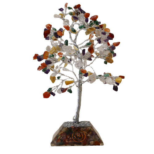 Gemstone Trees With Orgonite Base