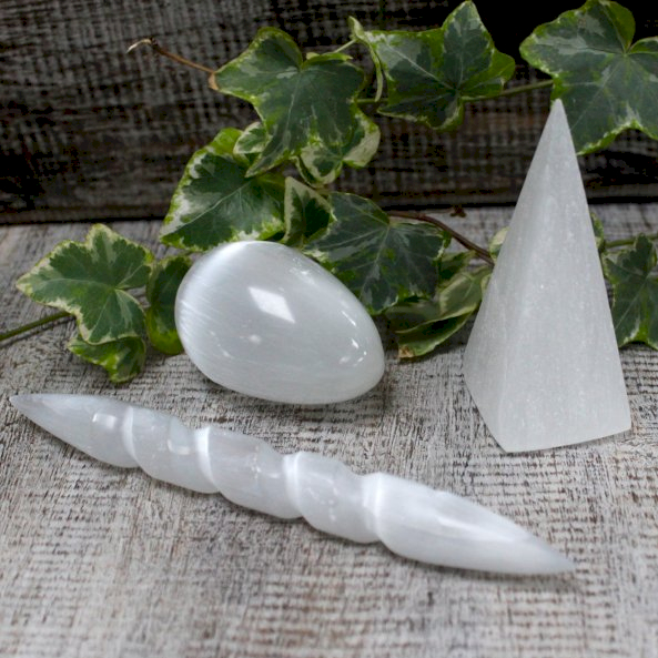 Selenite Wands