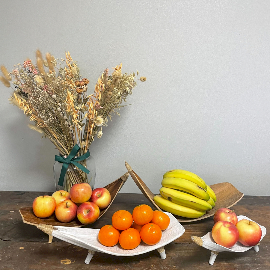 Coconut Leaf Fruit Bowl Sets