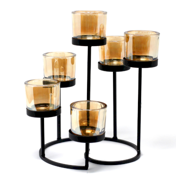 Centrepiece Iron Votive Candle Holders