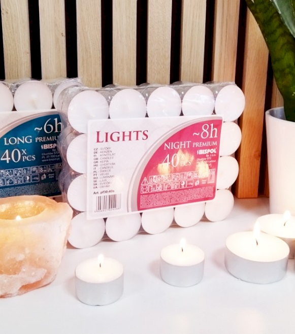 Unscented Bulk Tealights