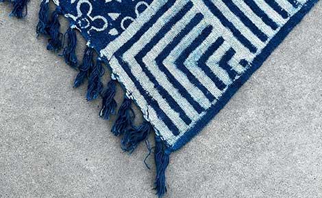 Handmade Indigo Throws