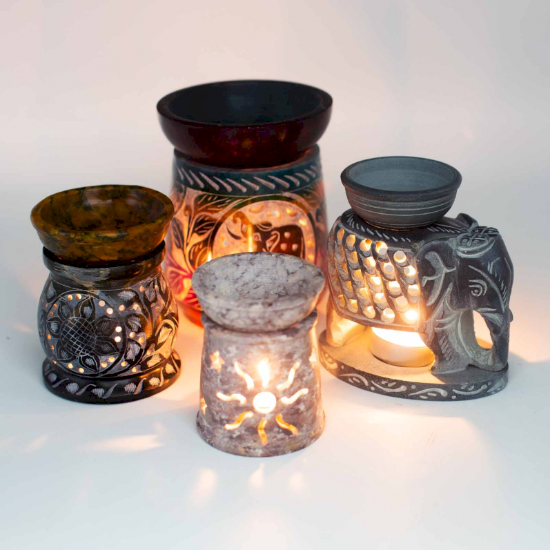 Soapstone Oil Burners