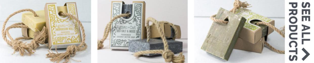 Agnes & Cat Soap on a Rope