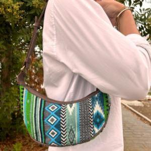 Jacquard Hobo Bags