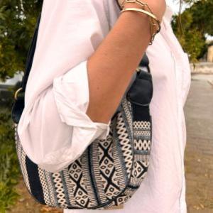 Jacquard Hobo Bags